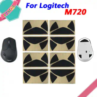 Hot sale 5set Mouse Feet Skates Pads For Logitech M720 wireless Mouse White Black Anti skid sticker replacement Connector