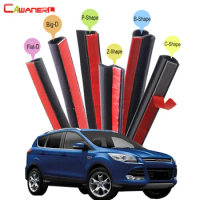 Cawanerl For Ford Everest Expedition Flex Kuga Edge Car Seal Sealing Strip Kit Rubber Weatherstrip Noise Control Self-Adhesive