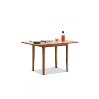 源氏木語鹿特丹原木色橡木折疊餐桌1.2M Y28R06 (H014359474)