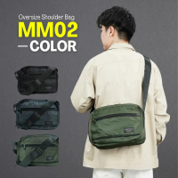 bagsbird รุ่น MM02 กระเป๋าสะพายข้าง คาดอกไซส์บิ๊กที่มีช่องเปิดเเบบ 90 องศา ใส่ ipad pro ได้
