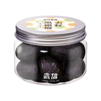 【每日優果】去籽黑橄欖190G藏甜小圓罐(蜜餞)