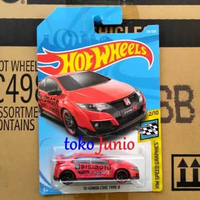 Hot Wheels Honda Civic Type R Merah