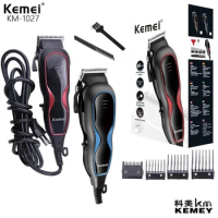 Kemei KM-1027 Electric Hair Clipper Hair Trimmer Salon Barbearia Profissional Acessorios Maquina De Cortar Cabelo Kemei