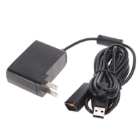 AC 100V-240V Power Supply EU Plug Adapter USB Charging Charger For Microsoft For Xbox 360 XBOX360 Kinect Sensor