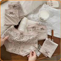 Combo10 quần lót họa tiết vintage Comely đủ màu ngâu nhiên chất cotton mềm mịn vải thoáng mátVN COD
