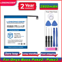 LOSONCOER 2800mAh CLP255875 Battery For Onyx Boox Poke 2 / Boox Poke 3 For Onyx Boox Poke2 / Boox Poke3 Battery E-book Reader