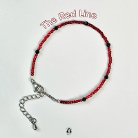 สร้อยข้อมือหิน รุ่น The Red Line (Jewelland)