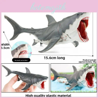 Ocean Creature Great White Shark Plastic Model For Childrens Educational Toy