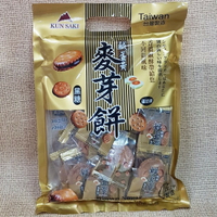 崑崎黑糖鹹蛋黃麥芽餅180g【4712947180474】(台灣零食)