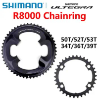 Shimano Ultegra R8000 11s Crankset Chainring For Road Bike 110BCD 34T 36T 39T 50T 52T 53T 110BCD Bicycle Parts