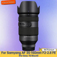 For Samyang AF 35-150mm F2-2.8 FE for SONY FE Mount Lens Sticker Protective Skin Decal Film Anti-Scratch Protector Coat