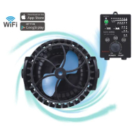 Jebao OW SOW SOW-M Series Smart Quiet Powerful Wave Maker Flow Pump with Controller for Marine Reef Aquarium