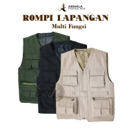 ➳ผู้ใหญ่ CARGO VEST MOUNTAIN VEST ผู้ใหญ่หลายกระเป๋า RMPD001✸