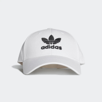 【adidas 愛迪達】LOGO運動帽(白FJ2544 / 黑EC3603 棒球帽 老帽 Originals)