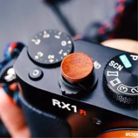 Wooden Wood Shutter Release Button For Sony RX1RM2 RX1RII RX1 RX1R