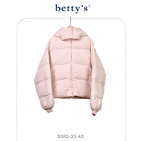 betty’s貝蒂思 雙邊拉鍊短版連帽羽絨外套(共三色)