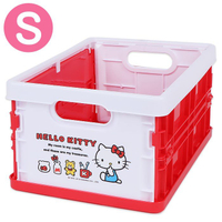 大賀屋 日貨 Hello Kitty 可拆式 收納箱 S 收納 居家 凱蒂貓 KT 三麗鷗 正版 L00010934