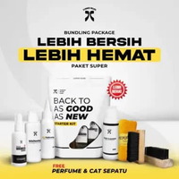 SVMMER SHOES CARE Paket Super Pembersih Sepatu Parfum Usaha Pemula Laundry Sepatu Starter Kit Tanpa 