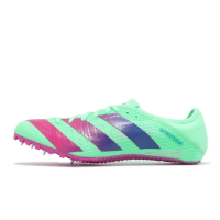 adidas 田徑鞋 Sprintstar 男鞋 綠 紫 輕量 田徑 釘鞋 運動鞋 愛迪達 GV9067