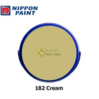 Nippon Paint Vinilex Cat Tembok Interior dan Eksterior 5 Kg (Ready semua warna) 182 Cream