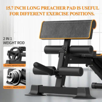 Adjustable Weight Bench multi-function Workout Bench for Home Gym,Foldable Incline Decline Benches