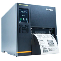 Brother IndustrialPrinter 4121TNR RFID Barcode Thermal Transfer Printer