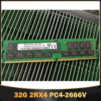 1PCS RAM 32G 2RX4 PC4-2666V 32GB DDR4 REG RDIMM For SK Hynix Server Memory High Quality