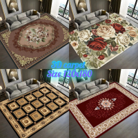 KARPET 3D SAIZ L 120 X 180CM & M 90 X 120 karpet  anti slip carpet  3d  velvet Soft