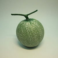《食物模型》哈蜜瓜 水果模型 - B1047