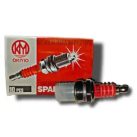 OKIYIO SPARK PLUG L7T (for Mesin Rumput / Brush Cutter & Chain Saw) 3 ELECTRODE PLUG (OK-OBC7T)[SJ M