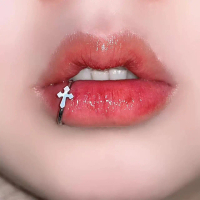 Khuyên Môi Giả Không Cần Xỏ Lỗ Kẹp Môi Vòng Môi Thời Trang Ngôi Sao Thiết Kế Độc Đáo Trang Sức Xỏ Lỗ