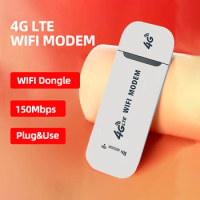 PIXLINK Sim Card Slot 150Mbps 4G LTE USB Modem Dongle Unlocked WiFi Wireless Network Adapter Network Card WiFi Hotspot Router