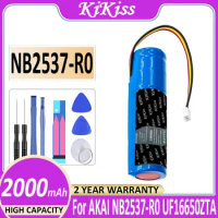 Battery 2000mAh For AKAI NB2537-R0 UF16650ZTA EWI 5000 for Solo Color blue Bateria