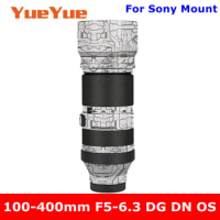 For Sigma 100-400mm f5-6.3 DG DN OS For Sony E Mount Anti-Scratch Camera Lens Sticker Protective Film Body Protector Skin