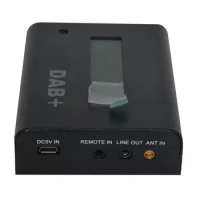 Universal Car DAB+ FM Transmitter Radio Receiver Tuner Antenna USB Charger