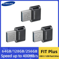 Samsung FIT Plus USB 3.1 USB Flash Drive 64GB 300MB/s Pendrive mini usb Memory Stick 128GB 256GB 400MB/s Pen Drive
