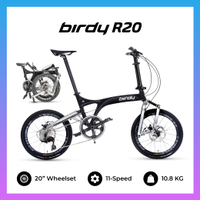 100% Genuine Birdy R20 |   Shimano 105 R7000 11-Speed |   Performance Foldable Bike