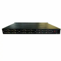 24-Channel Encoder Modulator AV to RF IP ASI DVB-T DVB-C ATSC ISDBT DTMB Hotel Cable Front-End System SD