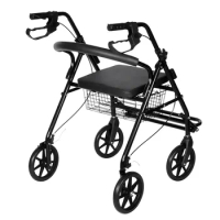 Elderly wheelchair walker elderly shopping cart wheelchair folding trolley walkers health care Walking Stick