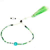 2018 Handmade Green MIYUKI Seed Bead Tassel Bracelet Lovely Popular Love Lucky Bracelets &amp; Bangles For Women Seed Beads Bracelet