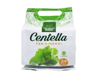 CENTELLA TEH SINERGI asiatica, green tea leaves, bay cedar leaves, red ginger.