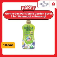 Gentle Gen Parisienne Garden Botol 3in1 Pelembut + Pewangi