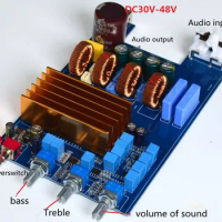 New YJ-TPA3255 high-power Class D fever HIFI digital 2.1 power amplifier board (300W+150W+150W)