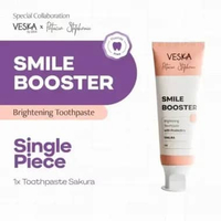 Veska by LEKA x Patricia Stephanie - Smile Booster Brightening Toothpaste - Tanpa Fluoride Dengan Pr