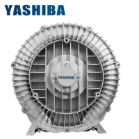 Yashiba aluminum alloy high-pressure fan, vortex air pump, fish pond aerator, high-efficiency, energy-saving, dual-purpose air b