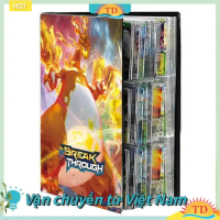 Pokemon Card Collector Book - Album Đựng Thẻ Bài Pokemon Khe Đựng 432 Thẻ Bài (1 ô để 2 thẻ). Sách Đ