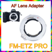 FUNMOUNT FM-ETZ PRO AF AutoFocus Lens Adapter Ring for Sony FE mount lens to Nikon Z Camera ZFC Z50 Z5 Z6 Z7 Z6II Z7II Z9