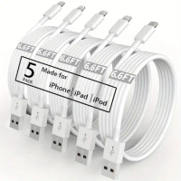 For Apple USB Cable For iPhone 14 13 12 11 Pro Max 7 8 Plus XS XR Fast Charging Cable