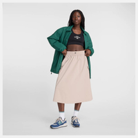 NEW BALANCE 長裙 NB 粉杏 口袋 工裝裙 女 WK43551LMR