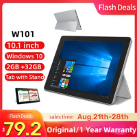 Flash Sales 10.1'' W101 Tablet PC 2GB DDR+32GB ROM WINDOWS 10 Z8350 CPU HDMI-Compatible Dual Camera Quad Core